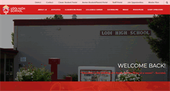 Desktop Screenshot of lodihigh.lodiusd.net